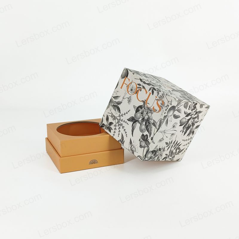 Kultafolio hajusteiden laatikko, jossa EVA -vaahtoalusta ja tukeva käsintehty muotoilu HP022